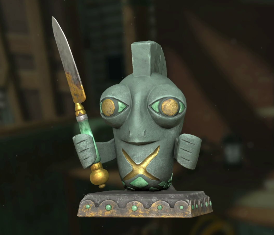 剣士の像